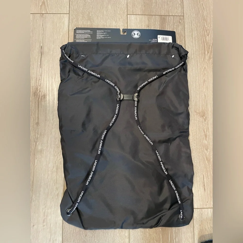 Under Armour Adult Undeniable 2.0 Sackpack , Black Gray - Picture 4 of 5